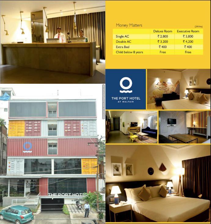 The Port Hotel Visakhapatnam Eksteriør bilde